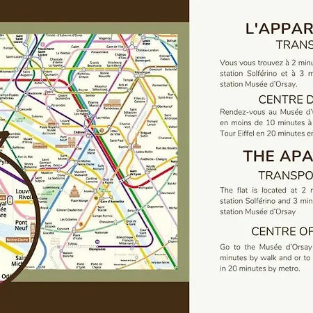 Musée D'orsay-saint Germain-invalides-famille Appartamento *